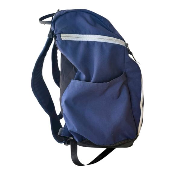 Nike Elite Quad Zip System Blue NQZS Logo Sports Gym Travel Backpack Ball EUC - Picture 5 of 11